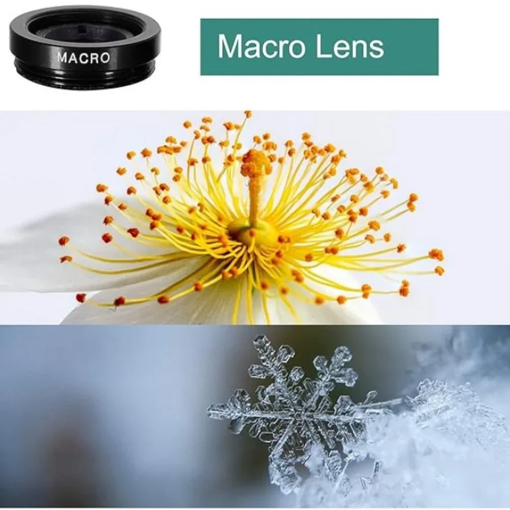 CELL PHONE CAMERA LENS, FISH EYE, MACRO, WIDE ANGLE, ATTACHMENTS